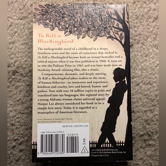 🤎 Harper Lee’s “To Kill A Mockingbird” Book - Picture 5 of 6